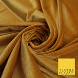 17 COLOURS LUXURY Plush Plain Stretch Velvet Velour Fabric Material Craft 58" D