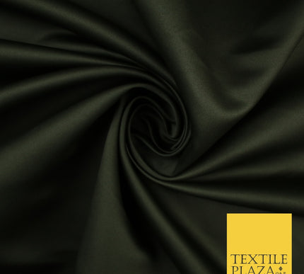 46 COLOURS Premium Plain Smooth Heavy Matt Duchess Bridal Satin Fabric Dress 60"
