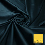 OVER 30 COLOURS Fine Silky Smooth Liquid Sateen Satin Dress Fabric Drape Lining