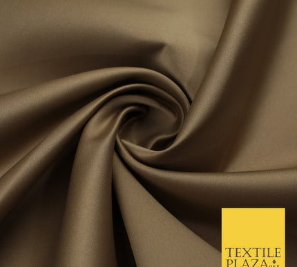 46 COLOURS Premium Plain Smooth Heavy Matt Duchess Bridal Satin Fabric Dress 60"