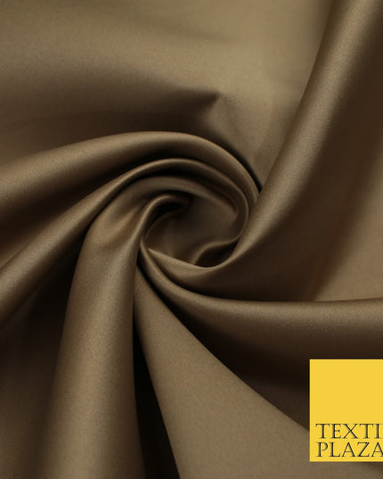 46 COLOURS Premium Plain Smooth Heavy Matt Duchess Bridal Satin Fabric Dress 60"