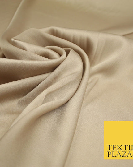 30 COLOURS- Silky Smooth Stretch Twinkle Sparkle Satin Dress Fabric Drape Lining