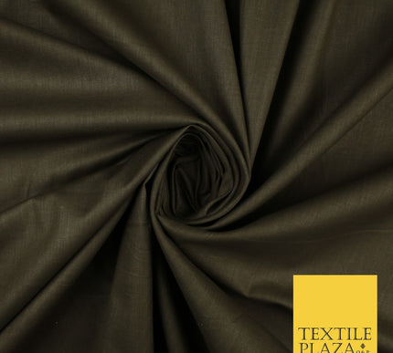 30 COLOURS - Plain Smooth Cotton Square Soft Fabric Dress Material Decor 56"
