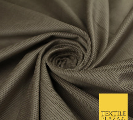 Mink Beige 13 Wale Needlecord Corduroy Fabric Dress Upholstery 58" 10424