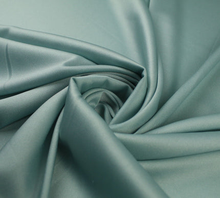 30 COLOURS- Silky Smooth Stretch Twinkle Sparkle Satin Dress Fabric Drape Lining