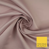 46 COLOURS Premium Plain Smooth Heavy Matt Duchess Bridal Satin Fabric Dress 60"