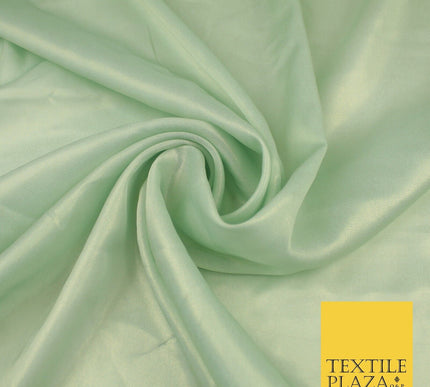 36 COLOURS - Fine Silky Metallic Foil Shimmer Satin Georgette Dress Fabric Drape