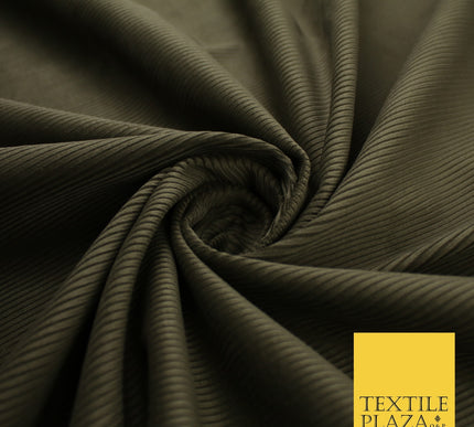 3 COLOURS - 17 Wale Needlecord Corduroy Fabric Upholstery Cushion Sofa 44" Wide