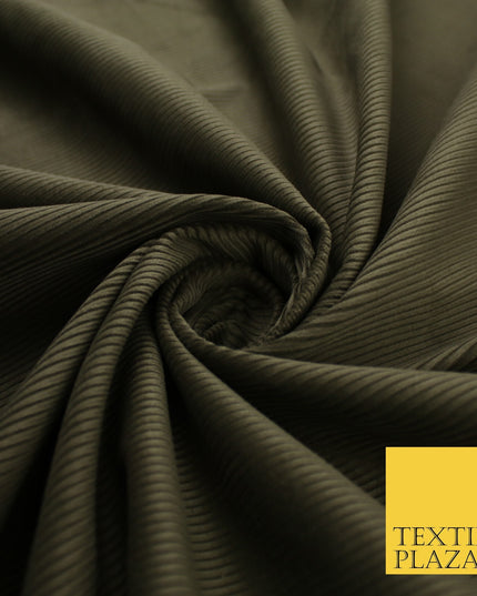 3 COLOURS - 17 Wale Needlecord Corduroy Fabric Upholstery Cushion Sofa 44" Wide