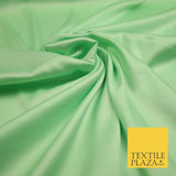 30 COLOURS- Silky Smooth Stretch Twinkle Sparkle Satin Dress Fabric Drape Lining