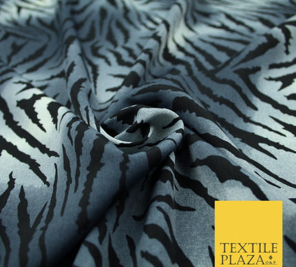 Mix Floral Animal Abstract Printed Fine Crepe Polyester Summer Dress Fabric 58"