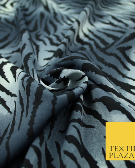 Mix Floral Animal Abstract Printed Fine Crepe Polyester Summer Dress Fabric 58"