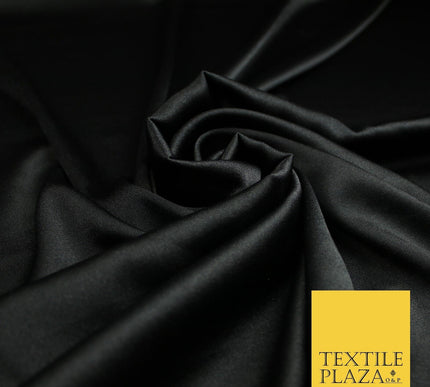 30 COLOURS- Silky Smooth Stretch Twinkle Sparkle Satin Dress Fabric Drape Lining