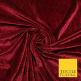 OVER 25 COLOURS Soft Plain Stretch Velvet Velour Fabric Material Dress Craft 58"