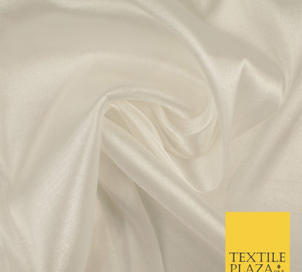19 COLOURS Premium Stretch Organza Bridal Wedding Dance Dress Fabric 58"