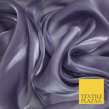 22 COLOURS - Soft Crystal Organza Shimmer Sheer Voile Draping Veil Dress Fabric