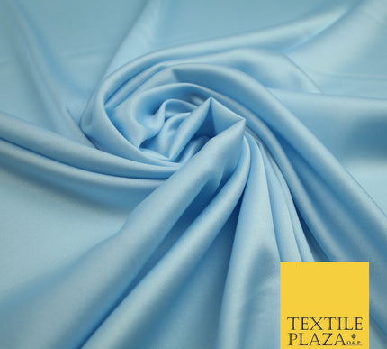 30 COLOURS- Silky Smooth Stretch Twinkle Sparkle Satin Dress Fabric Drape Lining