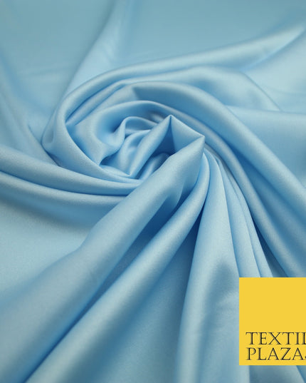 30 COLOURS- Silky Smooth Stretch Twinkle Sparkle Satin Dress Fabric Drape Lining