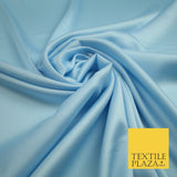 30 COLOURS- Silky Smooth Stretch Twinkle Sparkle Satin Dress Fabric Drape Lining