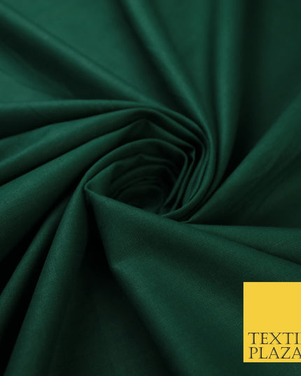 30 COLOURS - Plain Smooth Cotton Square Soft Fabric Dress Material Decor 56"