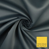 46 COLOURS Premium Plain Smooth Heavy Matt Duchess Bridal Satin Fabric Dress 60"