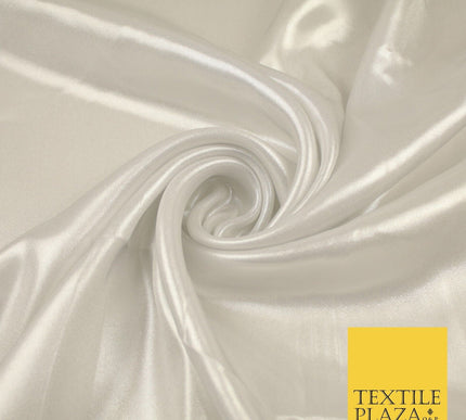 36 COLOURS - Fine Silky Metallic Foil Shimmer Satin Georgette Dress Fabric Drape