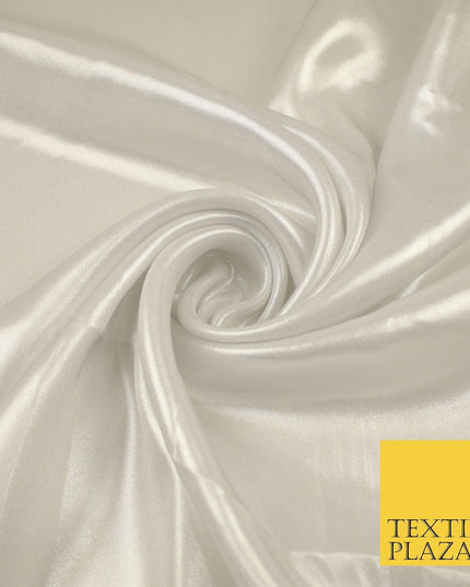 36 COLOURS - Fine Silky Metallic Foil Shimmer Satin Georgette Dress Fabric Drape