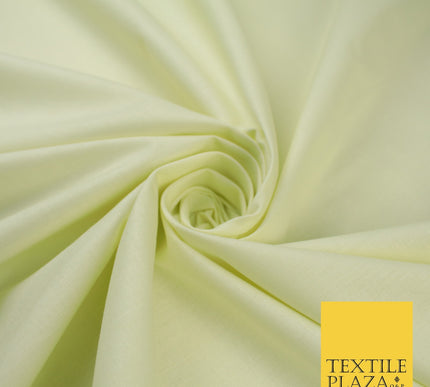 30 COLOURS - Plain Smooth Cotton Square Soft Fabric Dress Material Decor 56"