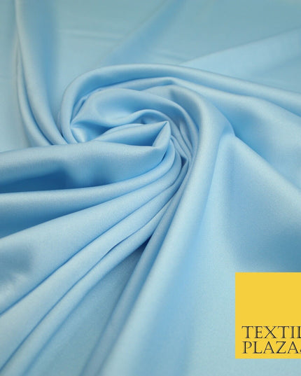 30 COLOURS- Silky Smooth Stretch Twinkle Sparkle Satin Dress Fabric Drape Lining