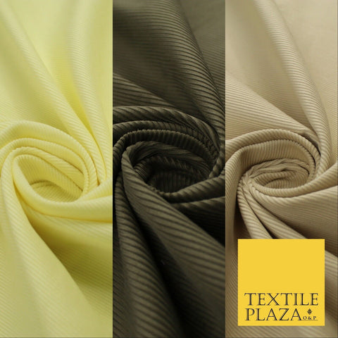 3 COLOURS - 17 Wale Needlecord Corduroy Fabric Upholstery Cushion Sofa 44" Wide