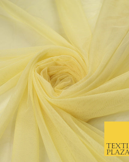 12 COLOURS Soft Power Mesh 4 Way Stretch Net Dress Dance Lingerie Fabric 58"