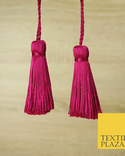70 COLOURS Luxury Silk Soft Thread Tassels Latkans Cushion Sewing Craft Curtains