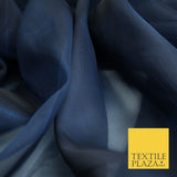 22 COLOURS - Soft Crystal Organza Shimmer Sheer Voile Draping Veil Dress Fabric