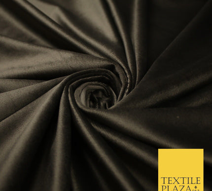 17 COLOURS - LUXURY Plush Plain Stretch Velvet Velour Fabric Material Craft 59"