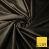 17 COLOURS - LUXURY Plush Plain Stretch Velvet Velour Fabric Material Craft 59"