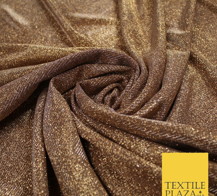 OVER 20 COLOURS - Sparkly Two Tone Glitter Stretch Shimmer Moonlight Fabric 56"