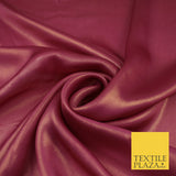 36 COLOURS - Fine Silky Metallic Foil Shimmer Satin Georgette Dress Fabric Drape