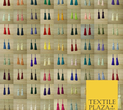70 COLOURS Luxury Silk Soft Thread Tassels Latkans Cushion Sewing Craft Curtains