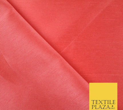 Plain Dyed Faux Dupion Raw Silk Matte Shantung 100% Polyester Fabric Material58"