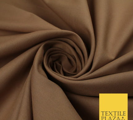 30 COLOURS - Plain Smooth Cotton Square Soft Fabric Dress Material Decor 56"