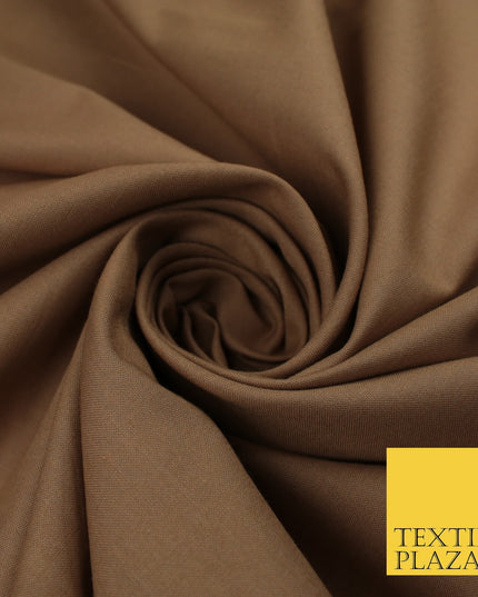 30 COLOURS - Plain Smooth Cotton Square Soft Fabric Dress Material Decor 56"