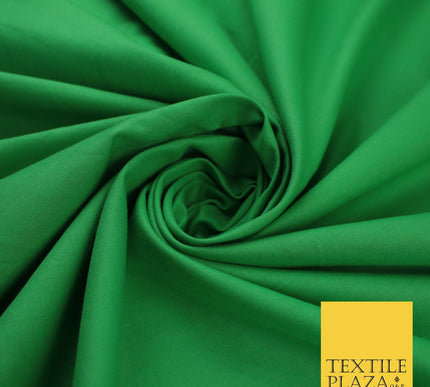 30 COLOURS - Plain Smooth Cotton Square Soft Fabric Dress Material Decor 56"