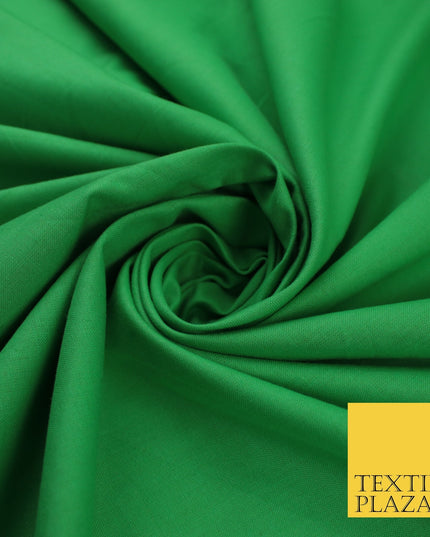 30 COLOURS - Plain Smooth Cotton Square Soft Fabric Dress Material Decor 56"