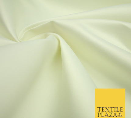 46 COLOURS Premium Plain Smooth Heavy Matt Duchess Bridal Satin Fabric Dress 60"