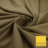 OVER 20 COLOURS - Plain Soft LINEN LOOK 100% Polyester Fabric Dress Craft 54"