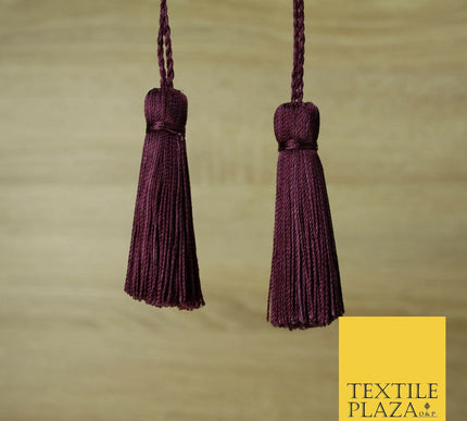 70 COLOURS Luxury Silk Soft Thread Tassels Latkans Cushion Sewing Craft Curtains