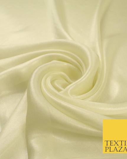 36 COLOURS - Fine Silky Metallic Foil Shimmer Satin Georgette Dress Fabric Drape