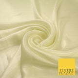 36 COLOURS - Fine Silky Metallic Foil Shimmer Satin Georgette Dress Fabric Drape