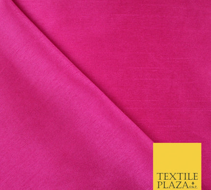 Plain Dyed Faux Dupion Raw Silk Matte Shantung 100% Polyester Fabric Material58"