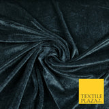 OVER 25 COLOURS Soft Plain Stretch Velvet Velour Fabric Material Dress Craft 58"